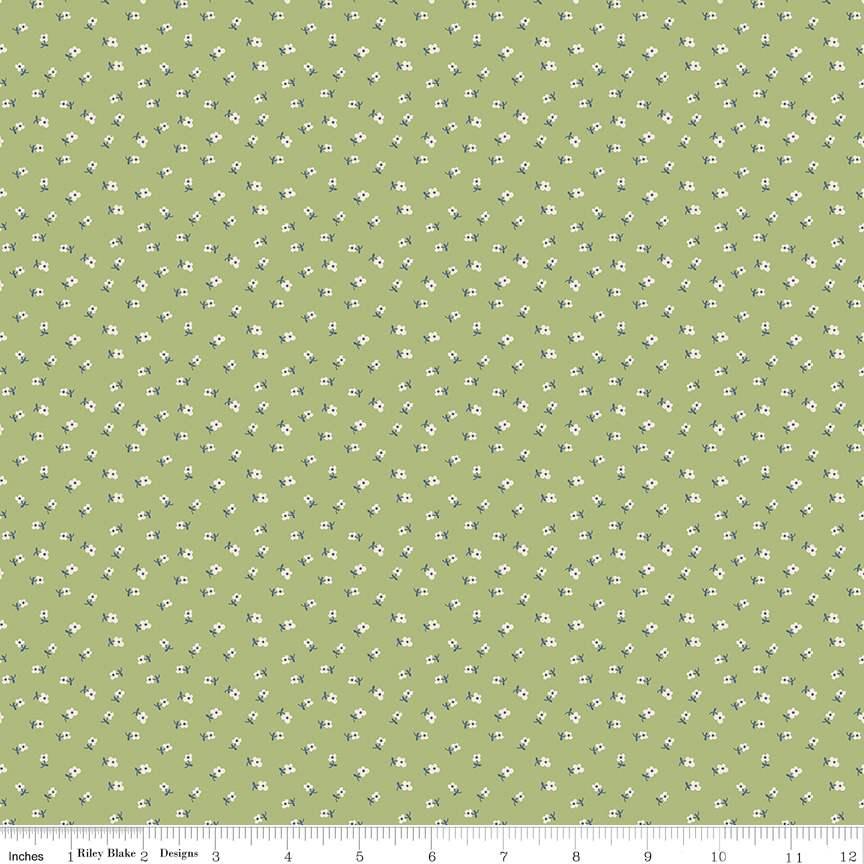 Bee Dots Green