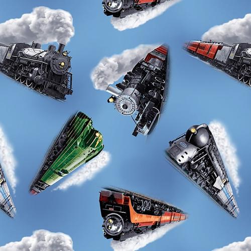 On the Right Track Blue