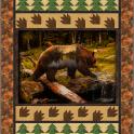 Forest Bear Quilt Pattern image 1