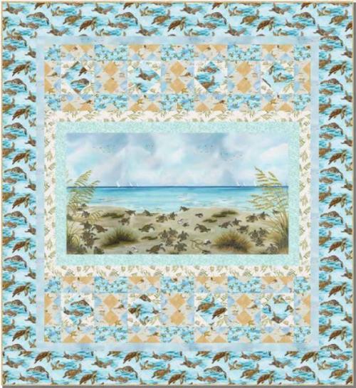 Turtle March Quilt #1 - FREE PATTERN DOWNLOAD