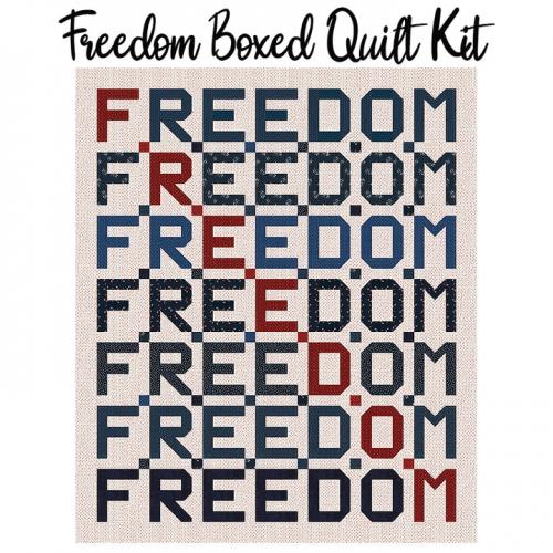 Freedom Boxed Quilt Kit - LOW STOCK!