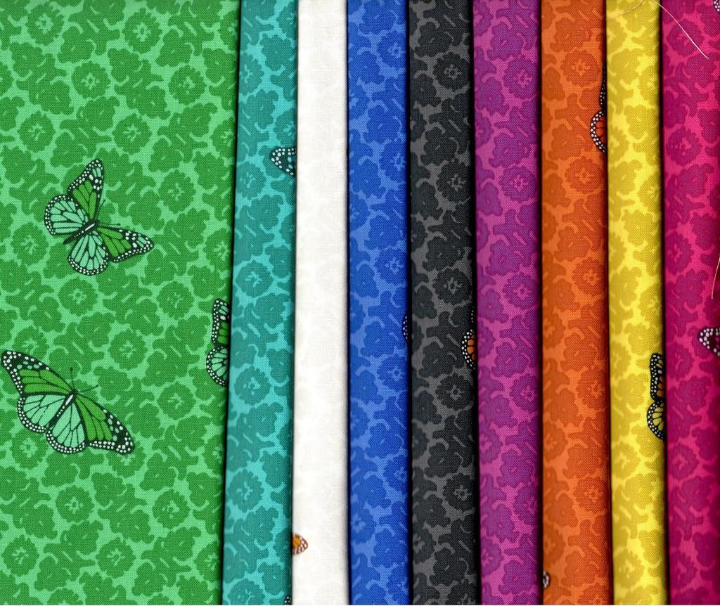 Sun Print Fabric Pack - 9 Fat Quarters