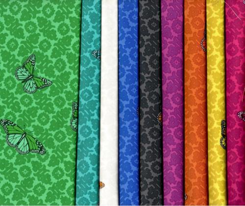 Sun Print Fabric Pack - 9 Fat Quarters