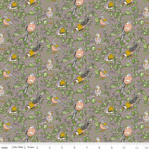 Liberty Fabrics: Woodland Walk Gray