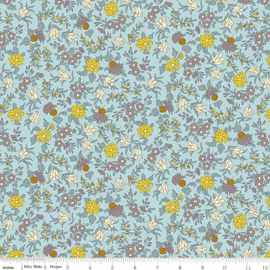 Liberty Fabrics: Woodland Walk Blue