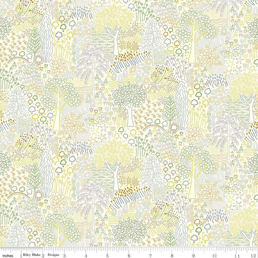 Liberty Fabrics: Woodland Walk Multi
