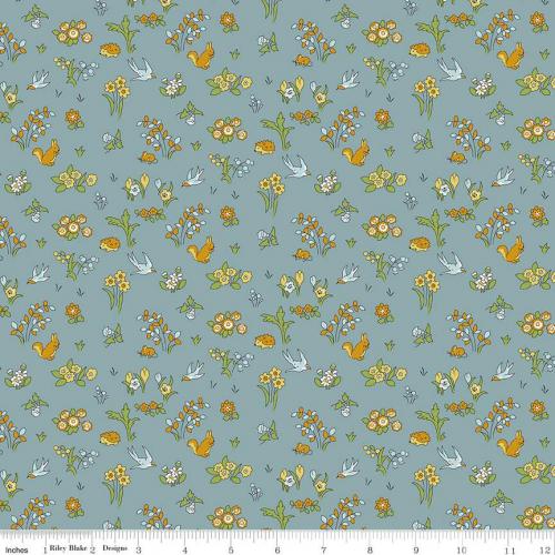 Liberty Fabrics: Woodland Walk Blue