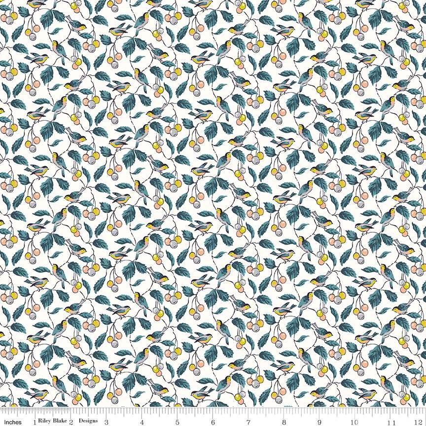 Liberty Fabrics: Woodland Walk White