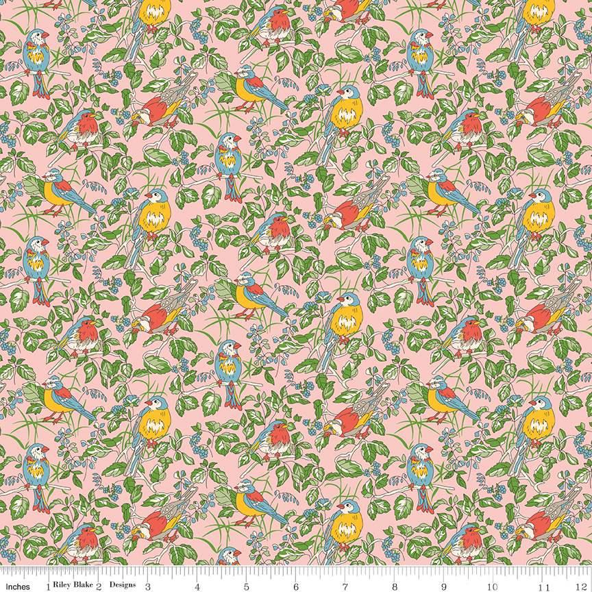 Liberty Fabrics: Woodland Walk Pink