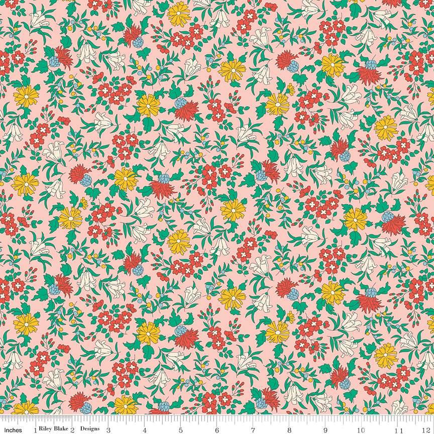 Liberty Fabrics: Woodland Walk Pink