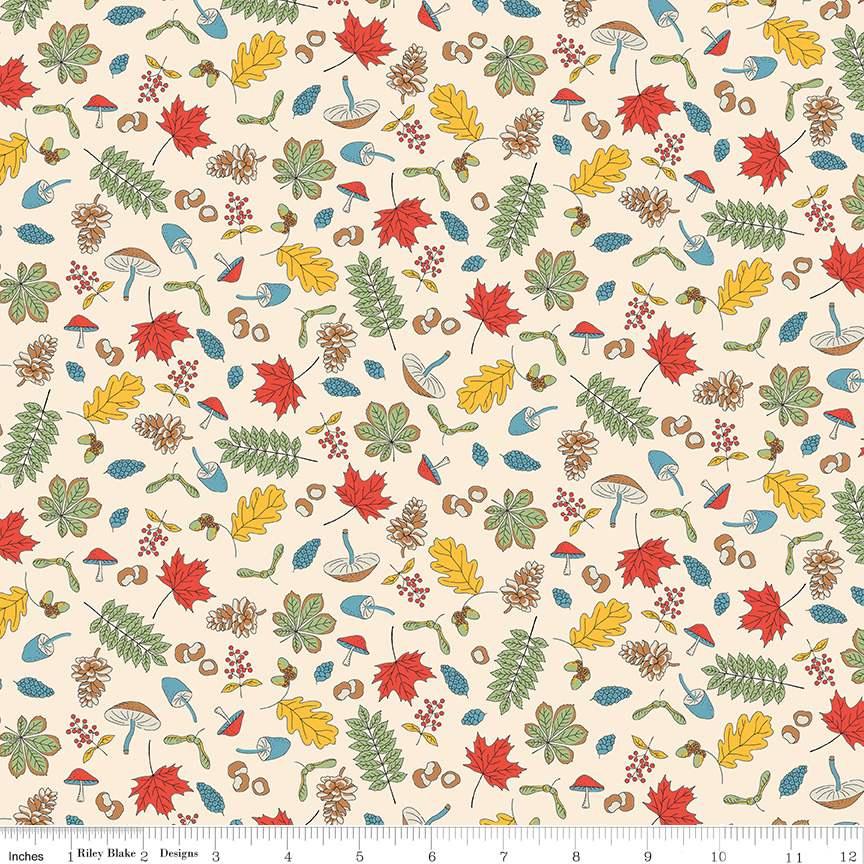 Liberty Fabrics: Woodland Walk Cream