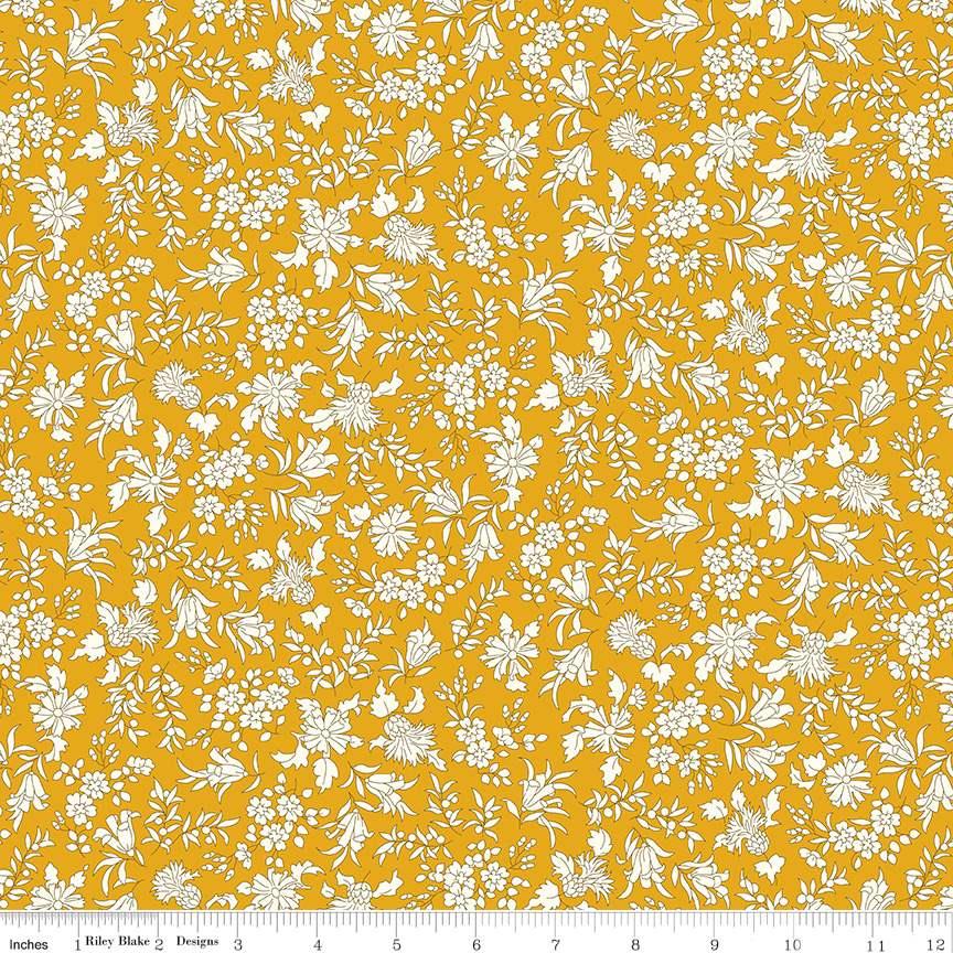 Liberty Fabrics: Woodland Walk Yellow