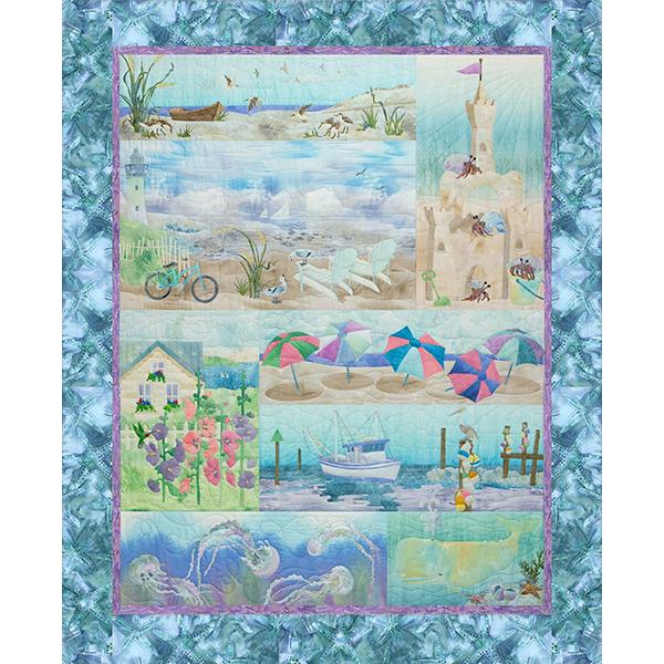 A Day at the Beach Quilt Kit