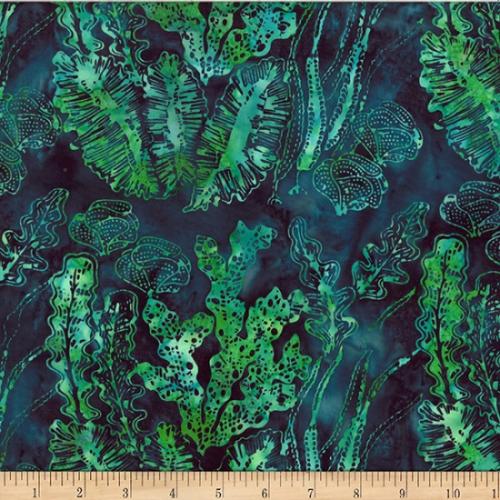 Jelly Fish Batiks Blue