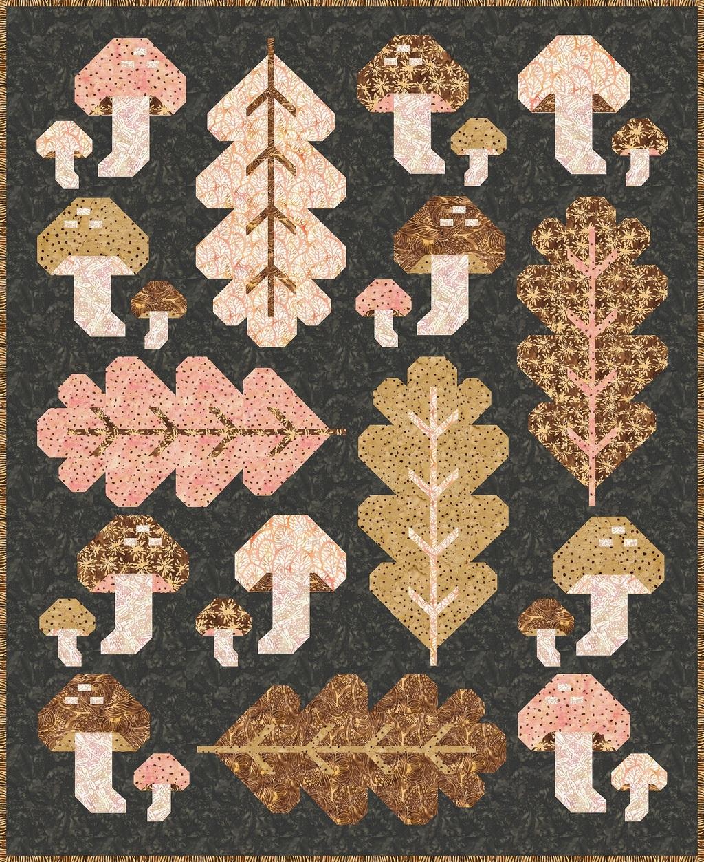 Forest Fungi Quilt Kit - LAST ONE!