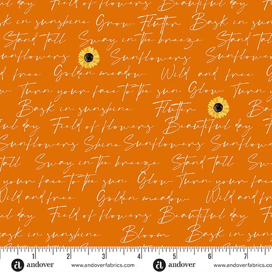 Sunflower Meadow Orange