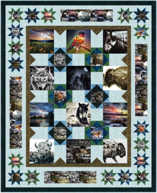 Wild World Quilt Kit