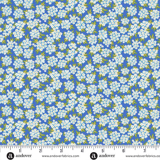Floral States Blue