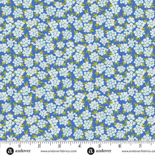 Floral States Blue