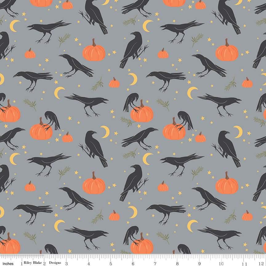 Sophisticated Halloween Gray