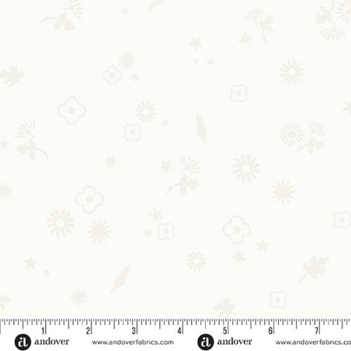 Postmark & Stamp Stripe Cream
