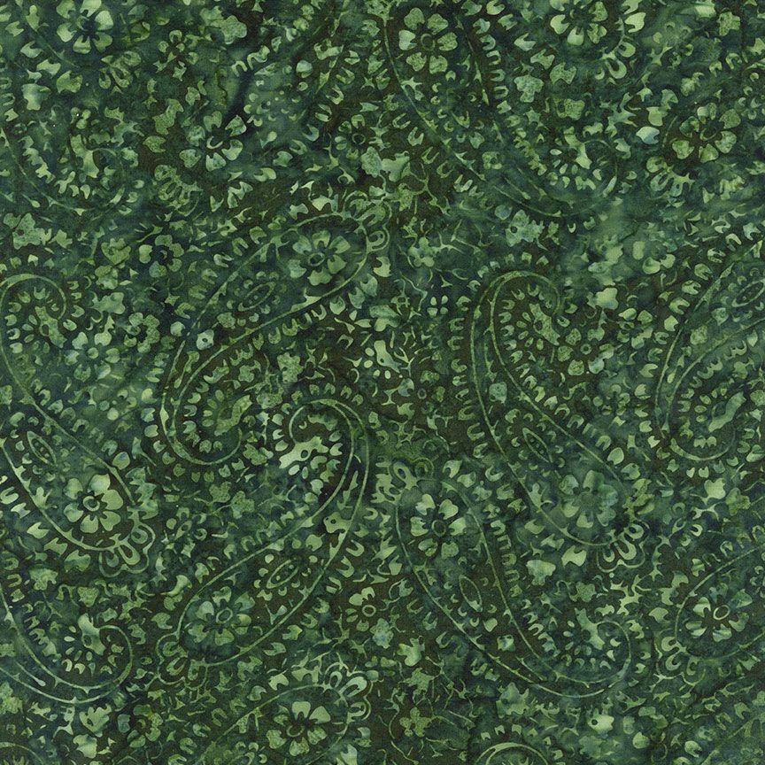Tonga Extra Wide Batiks Green