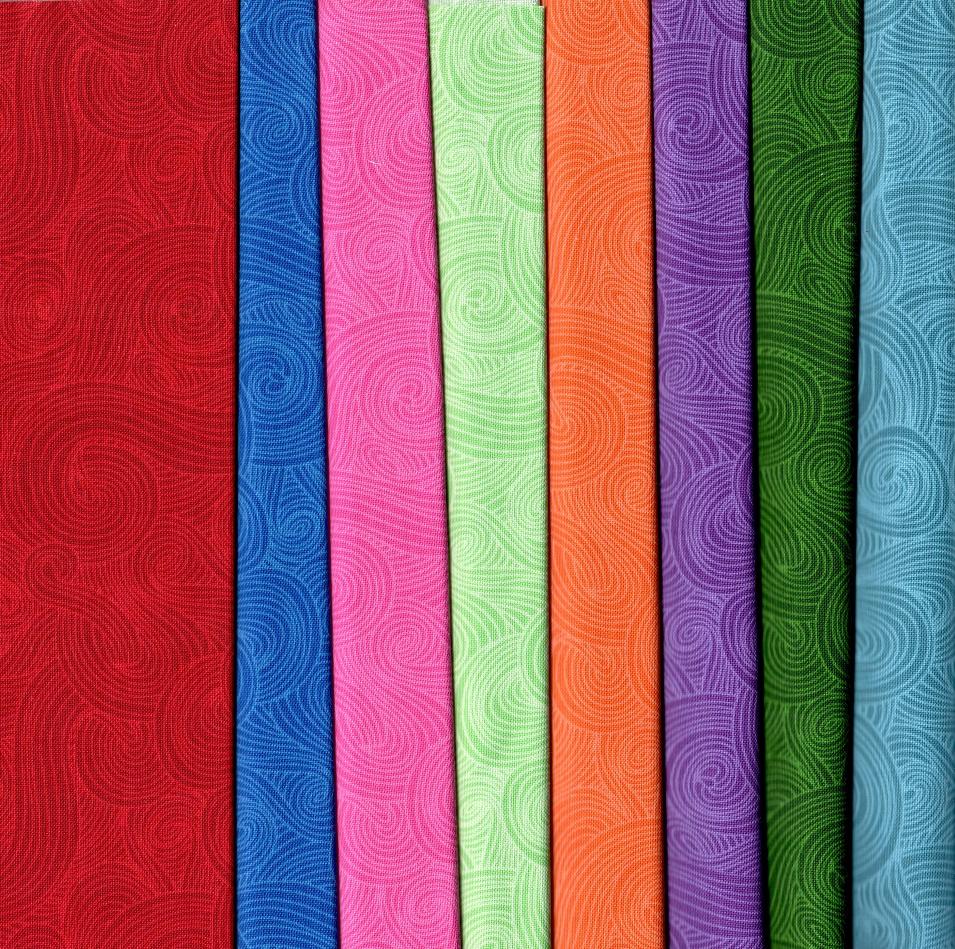 Just Color! Fabric Pack - 8 Fat Quarters
