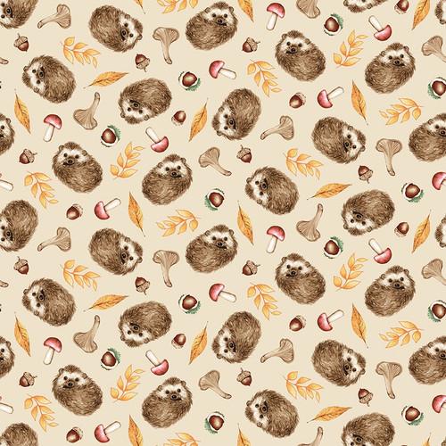 Foliage & Fur Coats Cream