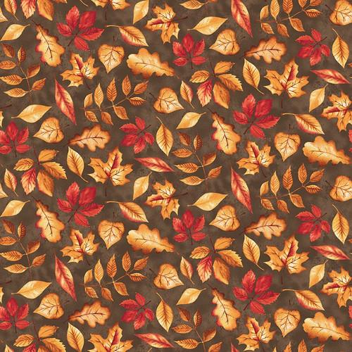 Foliage & Fur Coats Brown