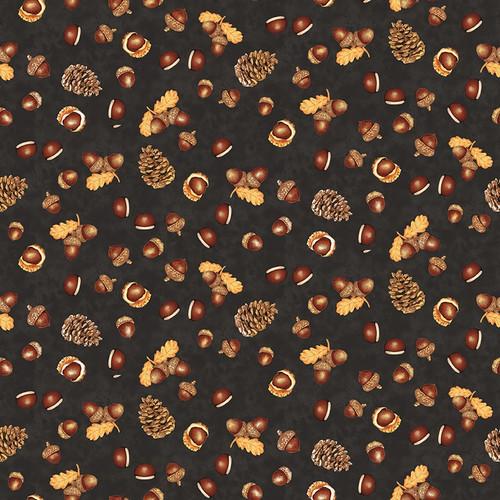 Foliage & Fur Coats Black