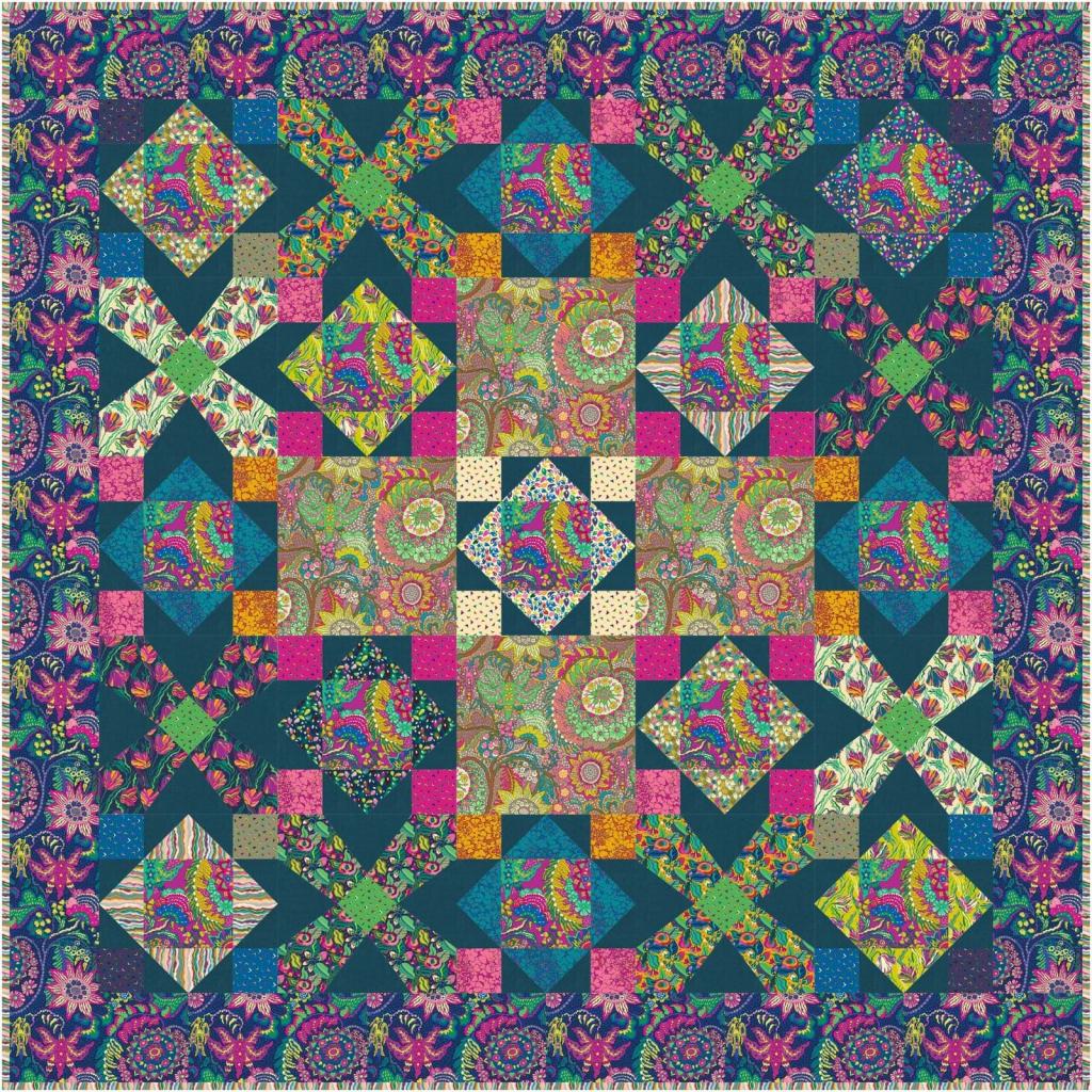 Accentuate the Positive Quilt Kit