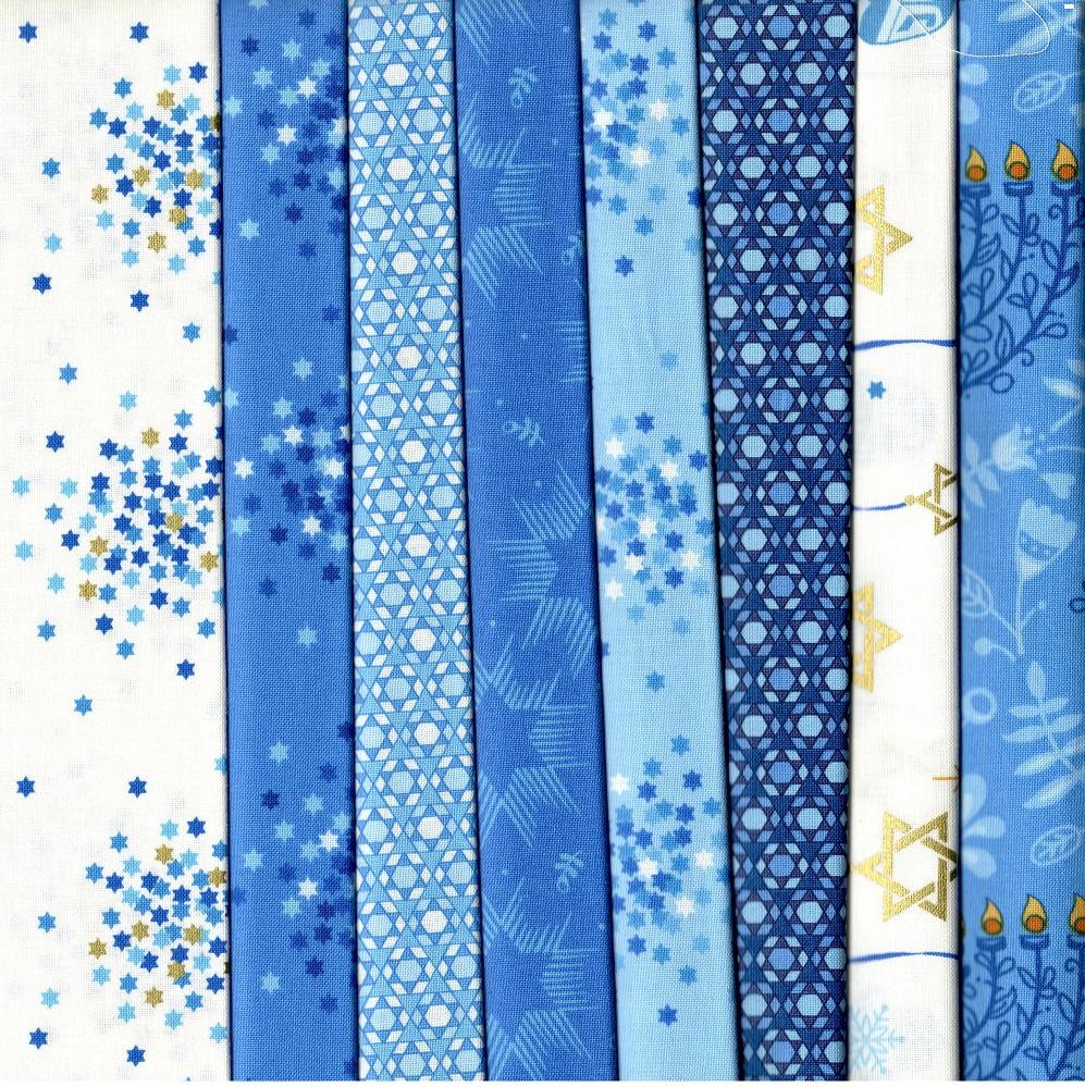 Festival of Light Fabric Pack - 8 Fat Quarters