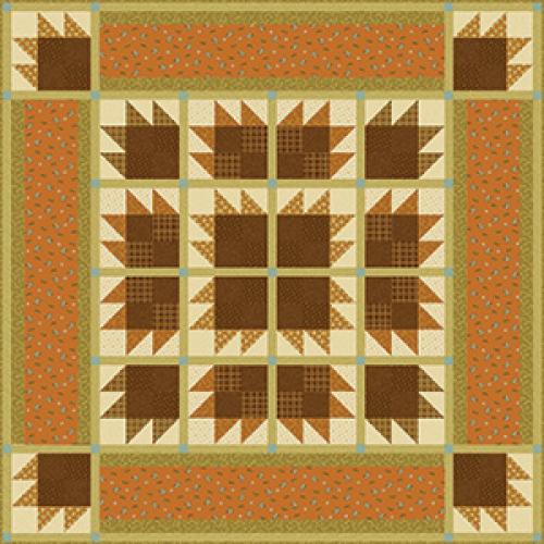 Bear Den Quilt Pattern - FREE DOWNLOAD