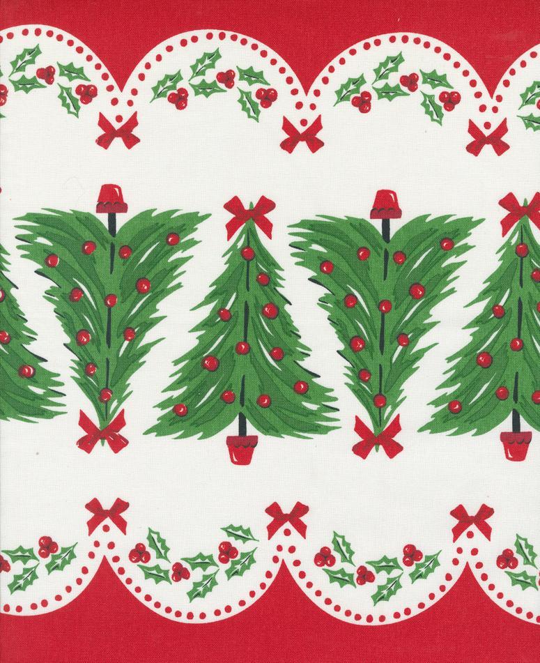 Classic Retro Holiday Toweling Multi