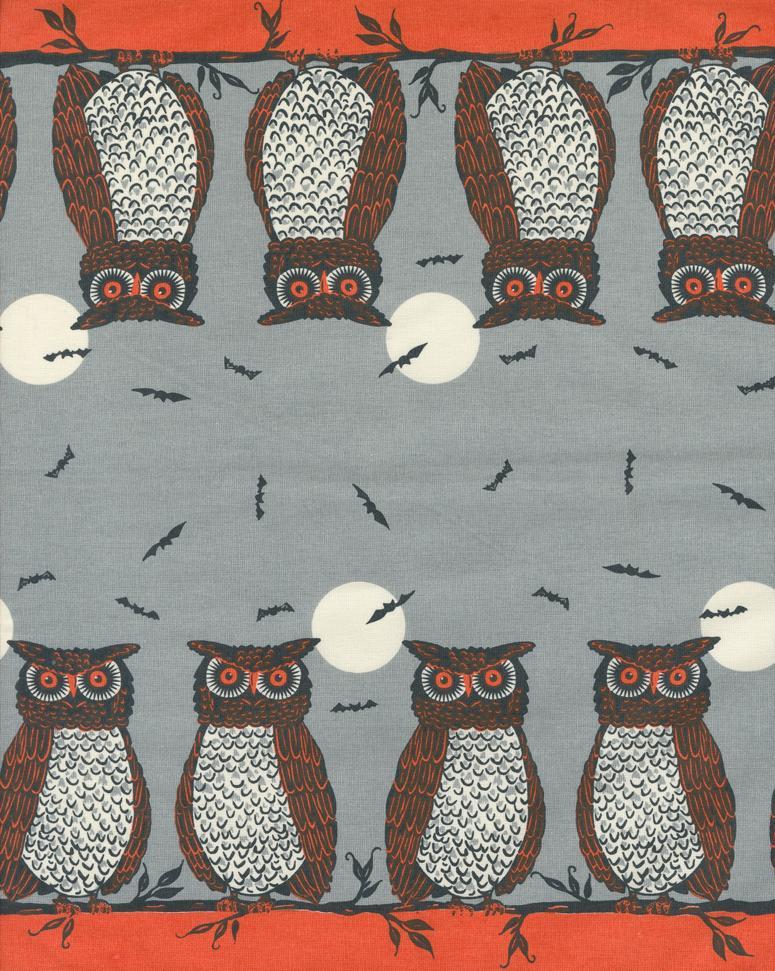 Classic Retro Holiday Toweling Gray