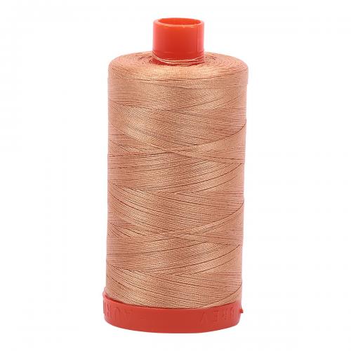 Aurfil Cotton Thread Solid 50wt 1422yds Light Toast Peony (#2320)