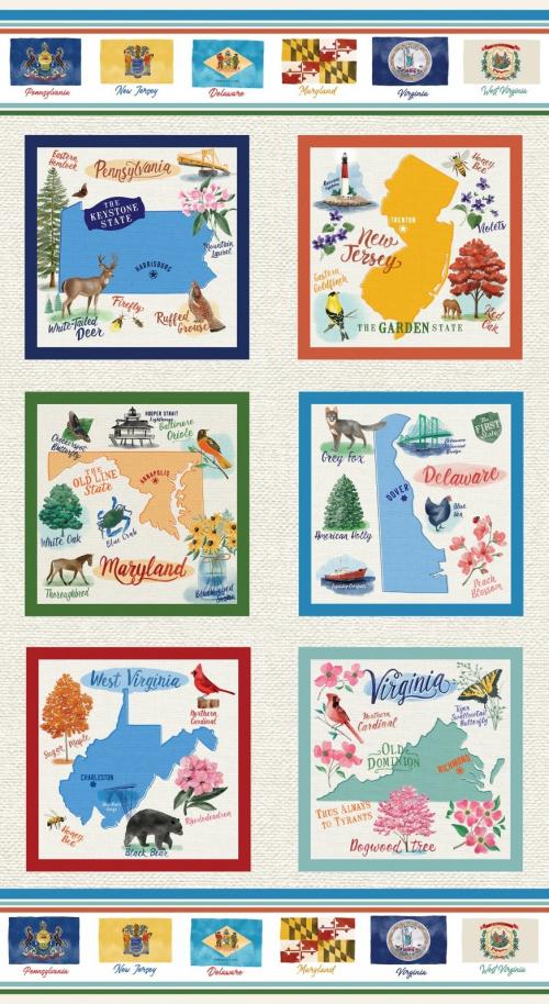 2024 All-Mid-Atlantic Shop Hop Panel