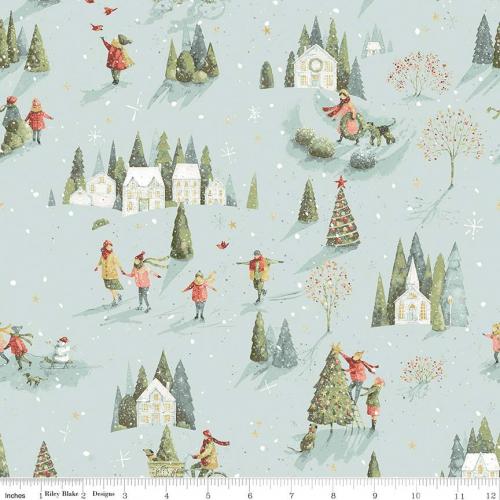 Magical Winterland Blue