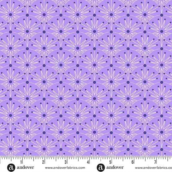 Century Prints - Deco Frost Purple