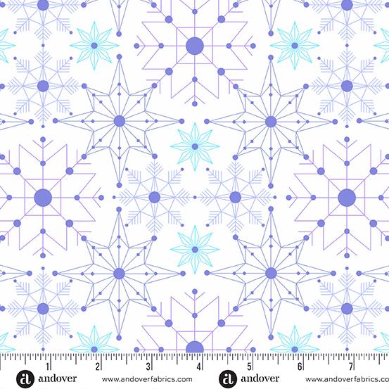 Century Prints - Deco Frost White