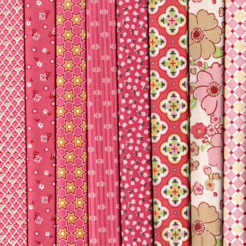 Lori Holt Fat-Quarters Fabric Pack - 8 Fat Quarters