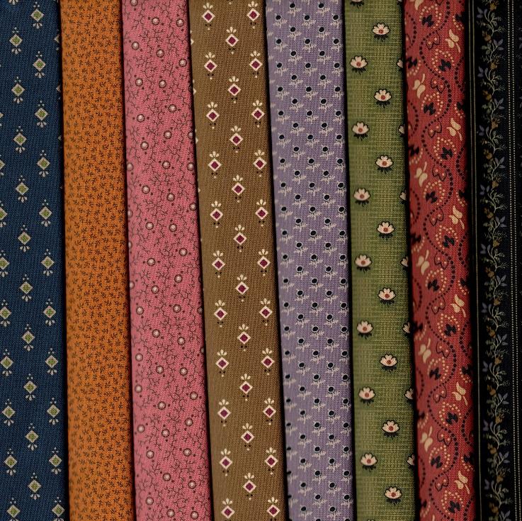 Piecemakers Sampler Fabric Pack - 8 Fat Quarters