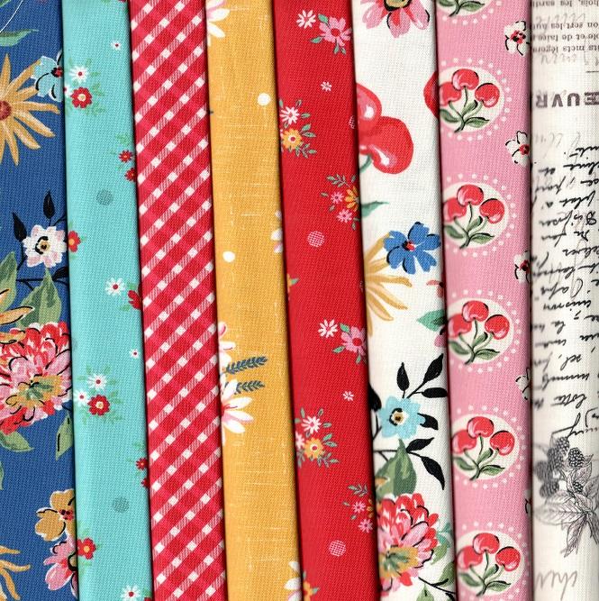 Julia Fabric Pack - 8 Fat Quarters