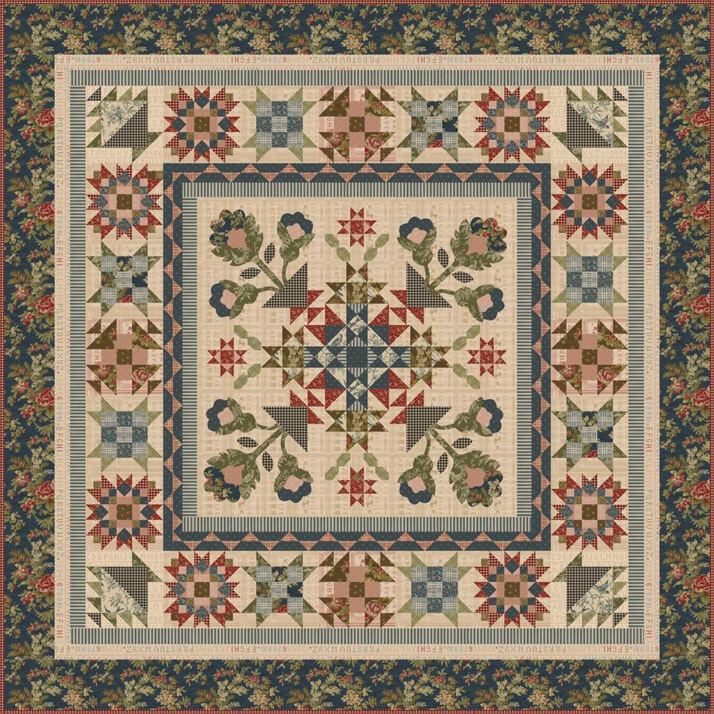 Haberdashery Quilt Kit