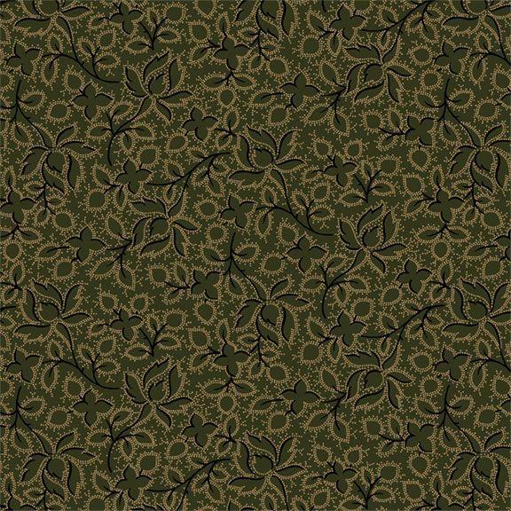 Pam's Patchwork Stars Green