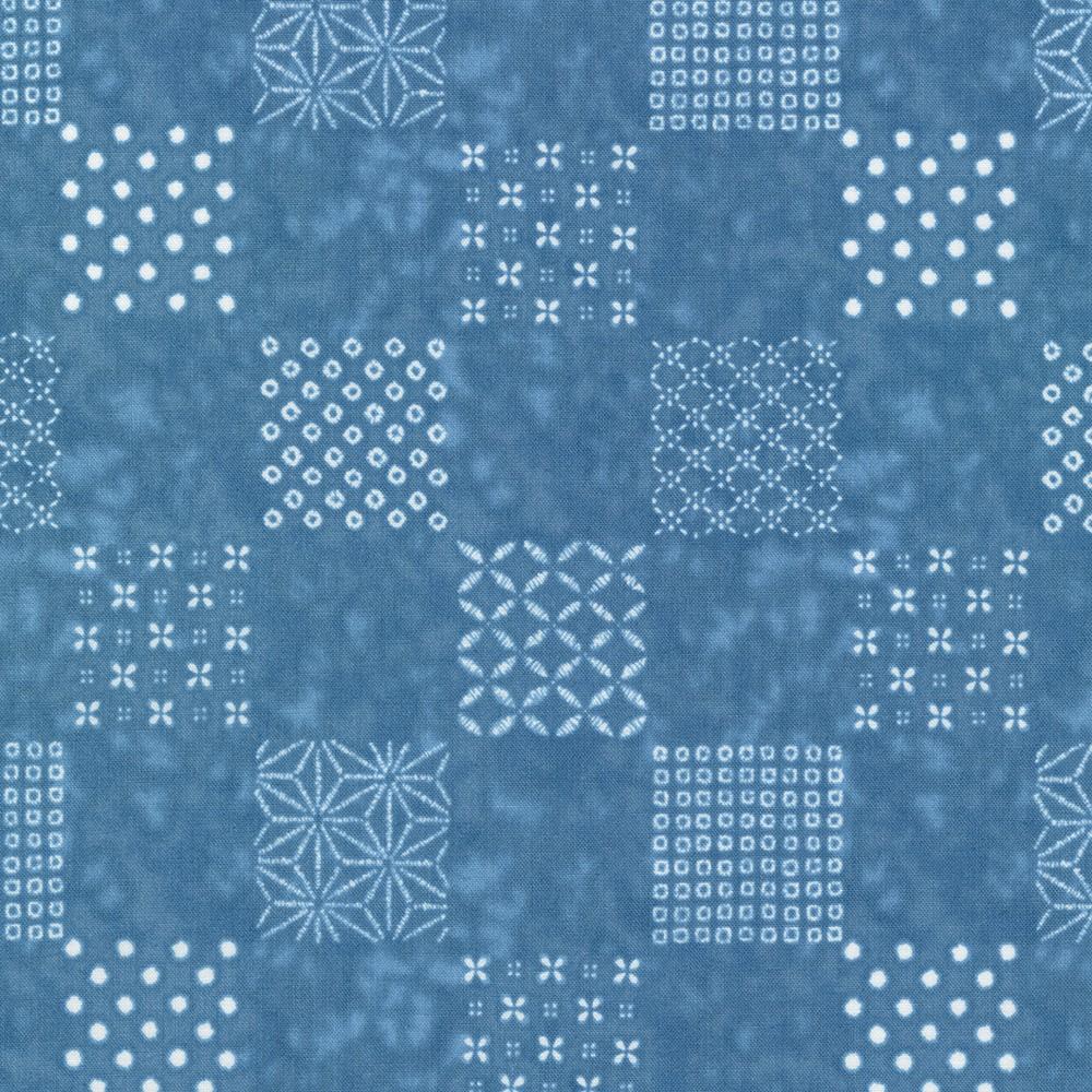 Shibori Blues Blue