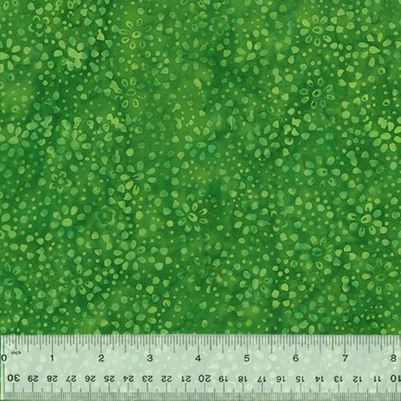 Daisy Dots Green