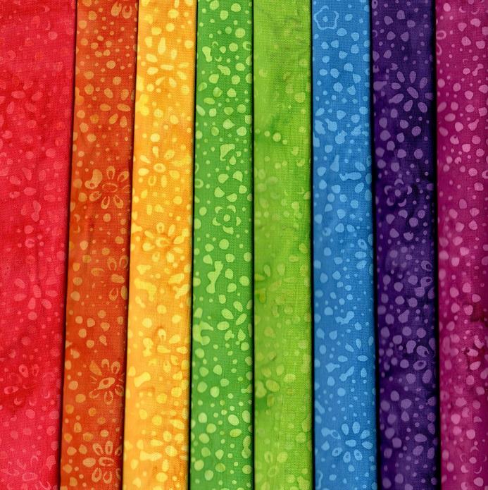 Daisy Dots Fabric Pack - 8 Fat Quarters
