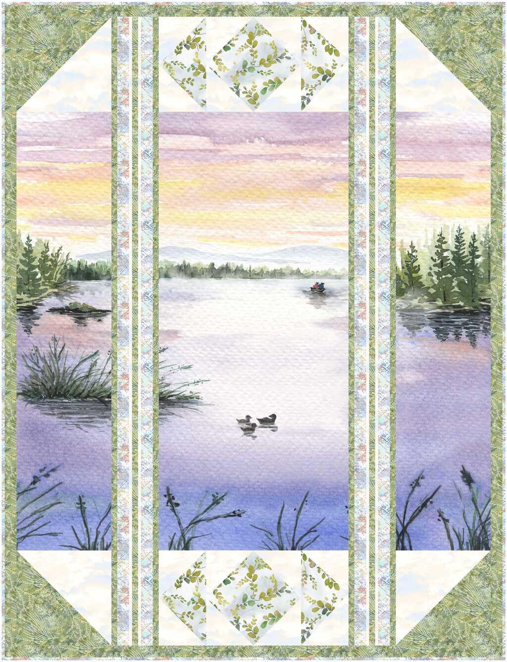 Inside Out Quilt - Lakeside Kit