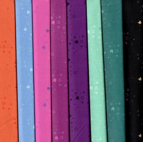 Kitty Litter Blender Fabric Pack - 8 Fat Quarters
